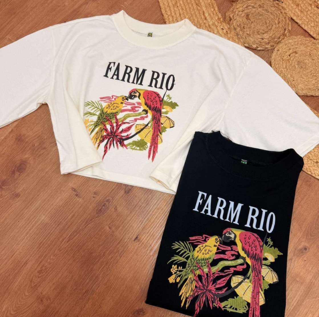Max Tshirt Farm Rio (Cor Preta disp)